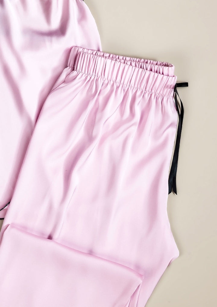 بيجامة ساتان مثيرة قطعتين 3446-25