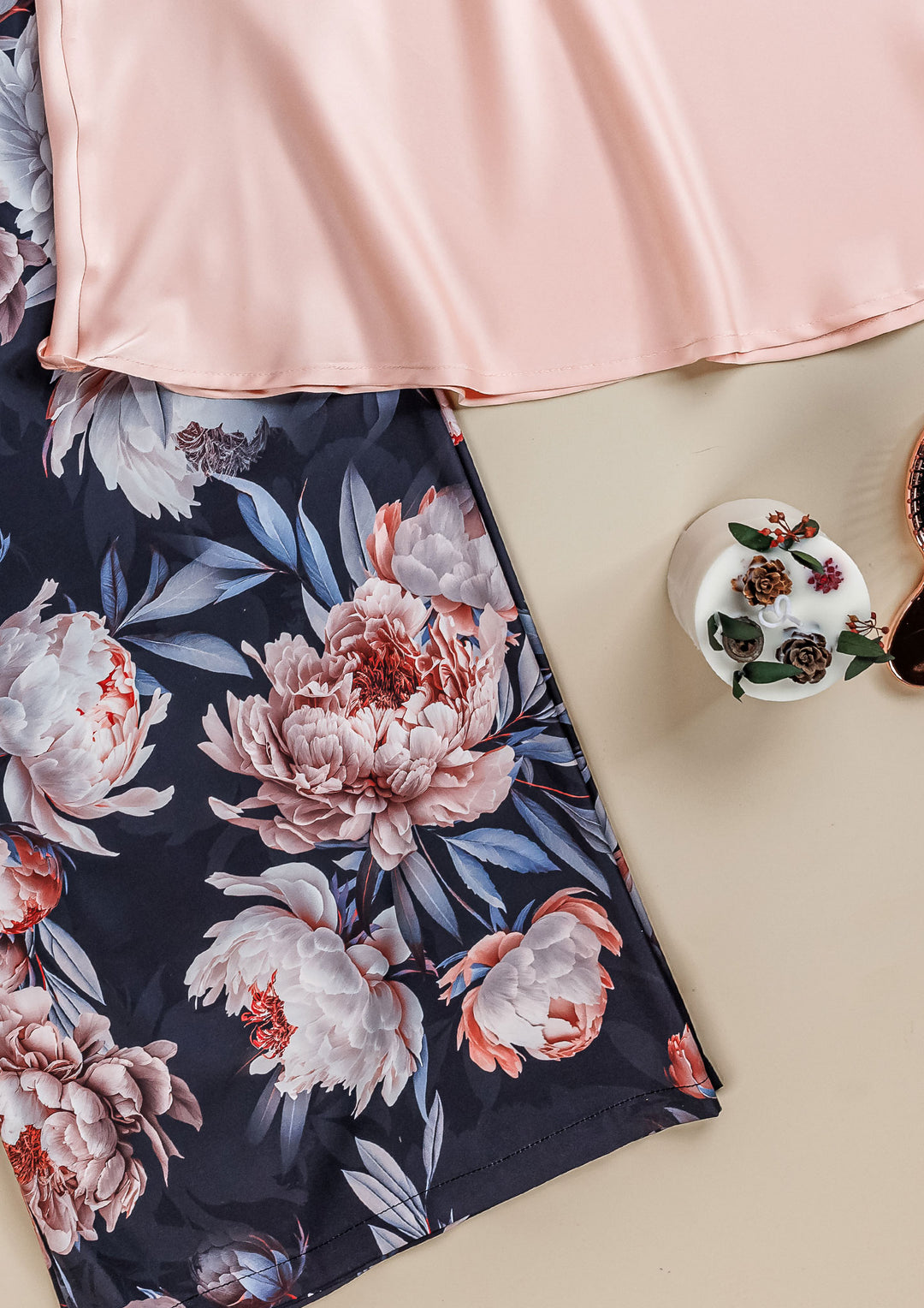 طقم بيجاما ساتان