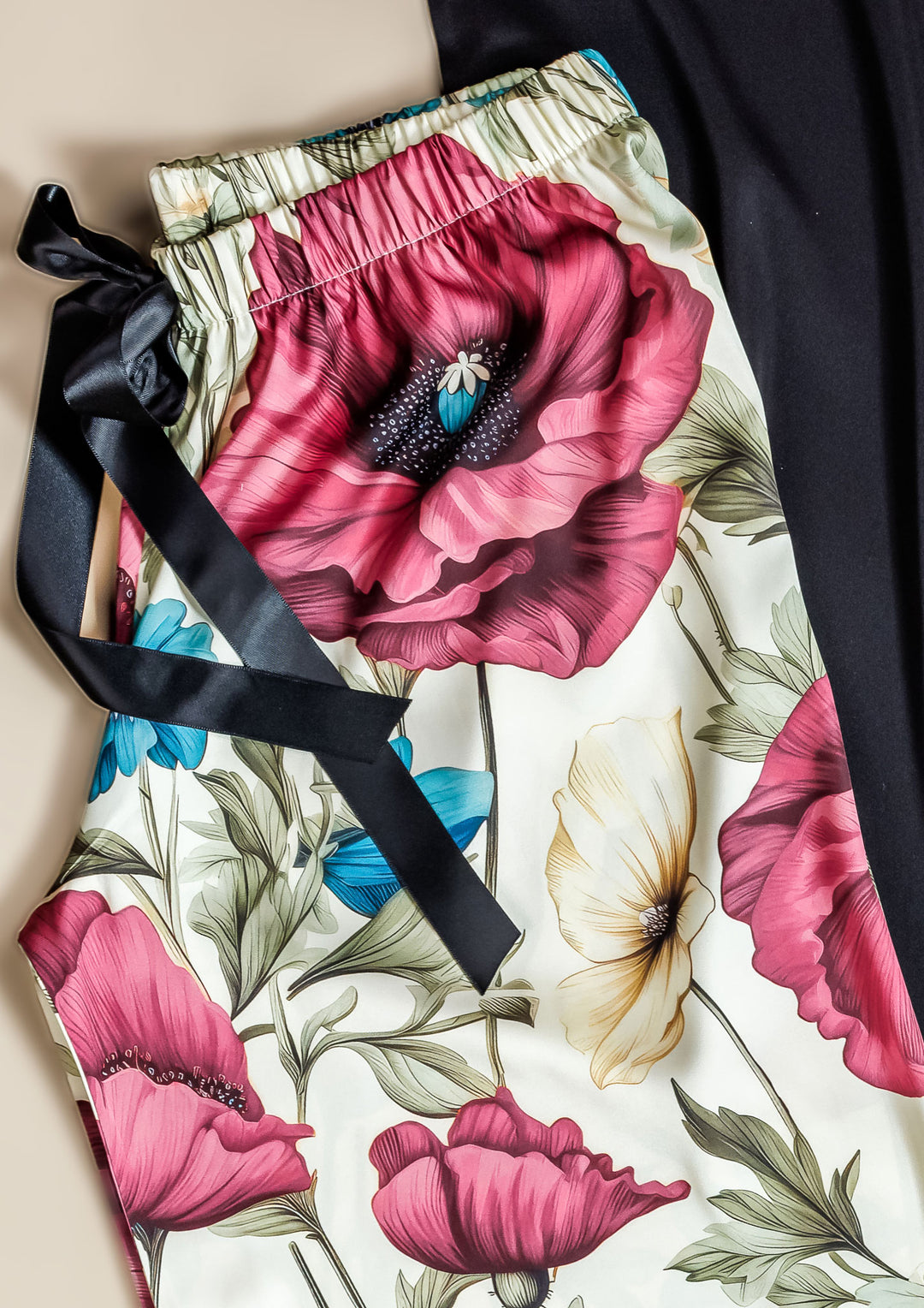 طقم بيجاما ساتان