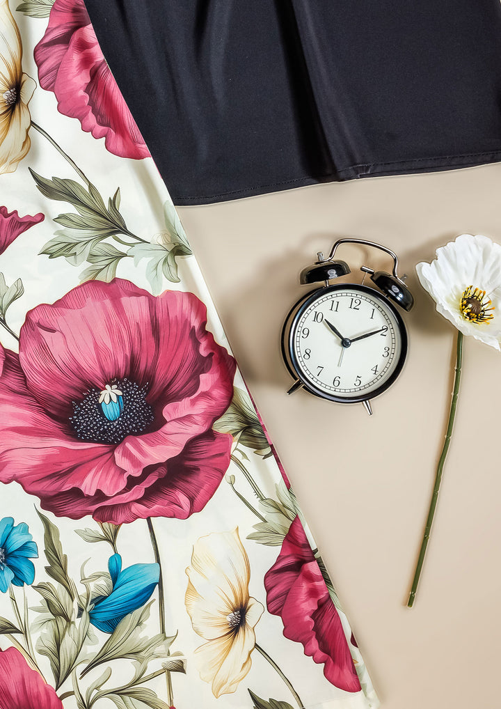 طقم بيجاما ساتان