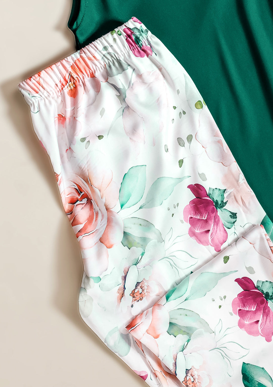 طقم بيجاما ساتان