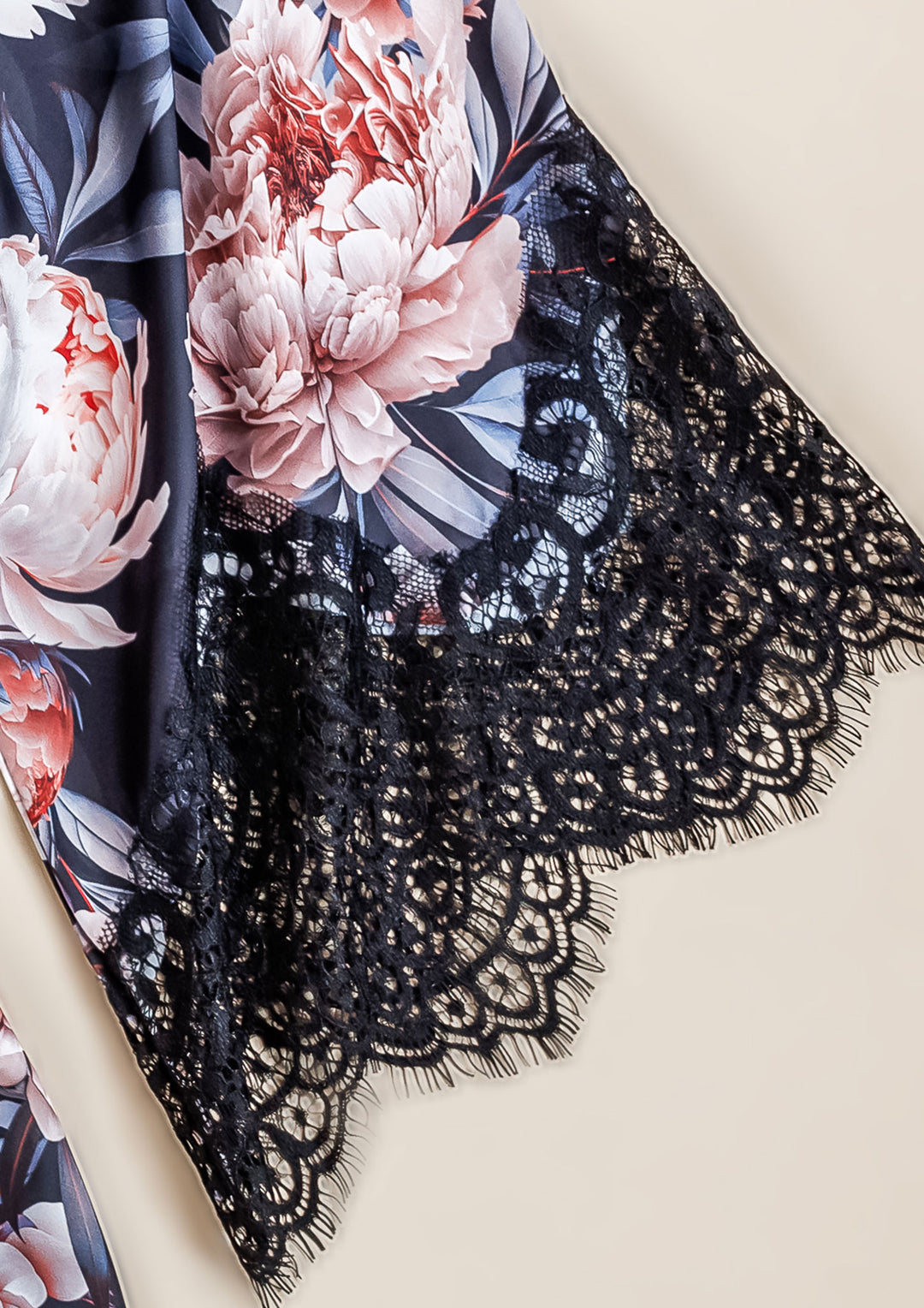 طقم بيجاما ساتان 3 قطع