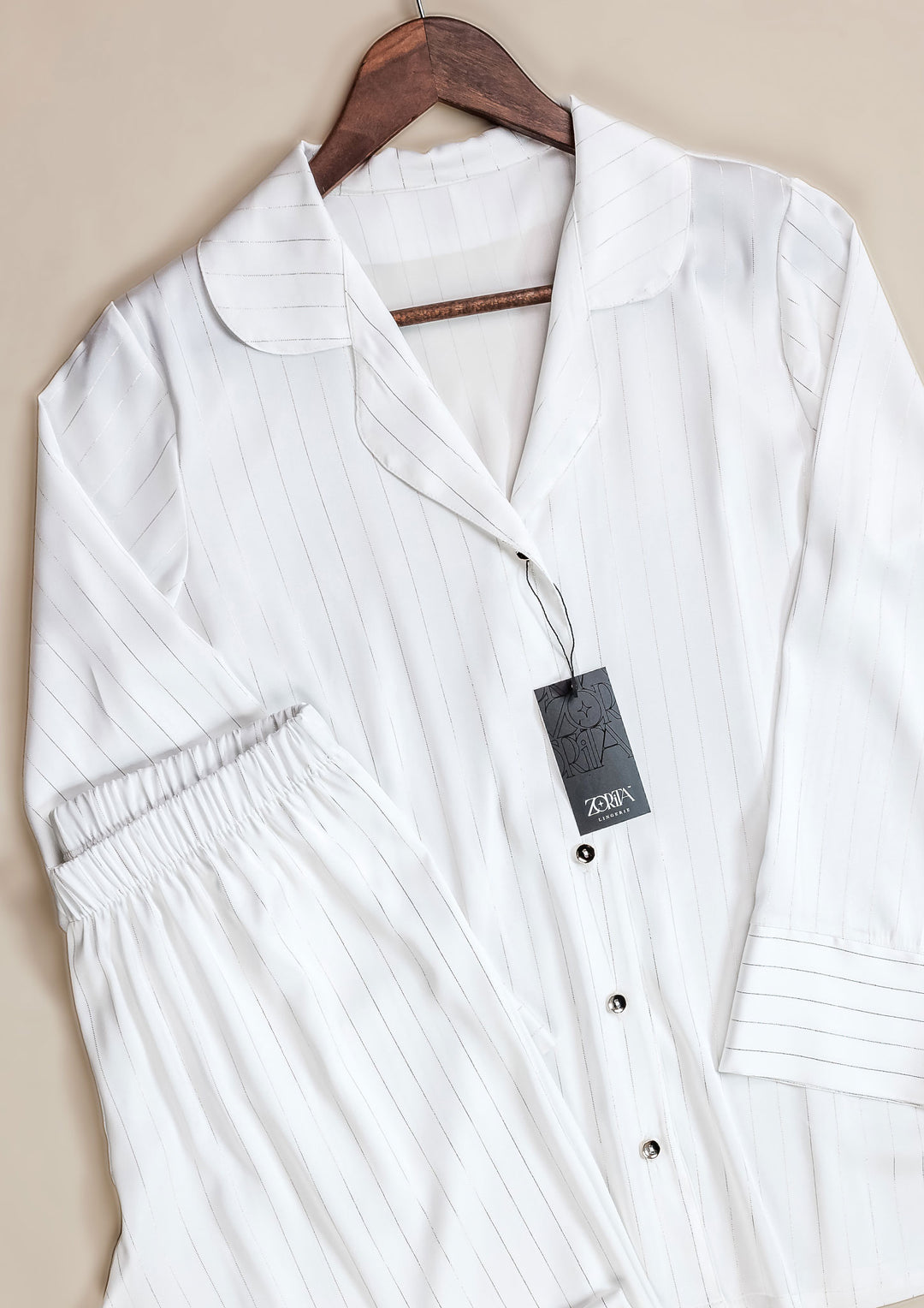 طقم بيجاما ساتان