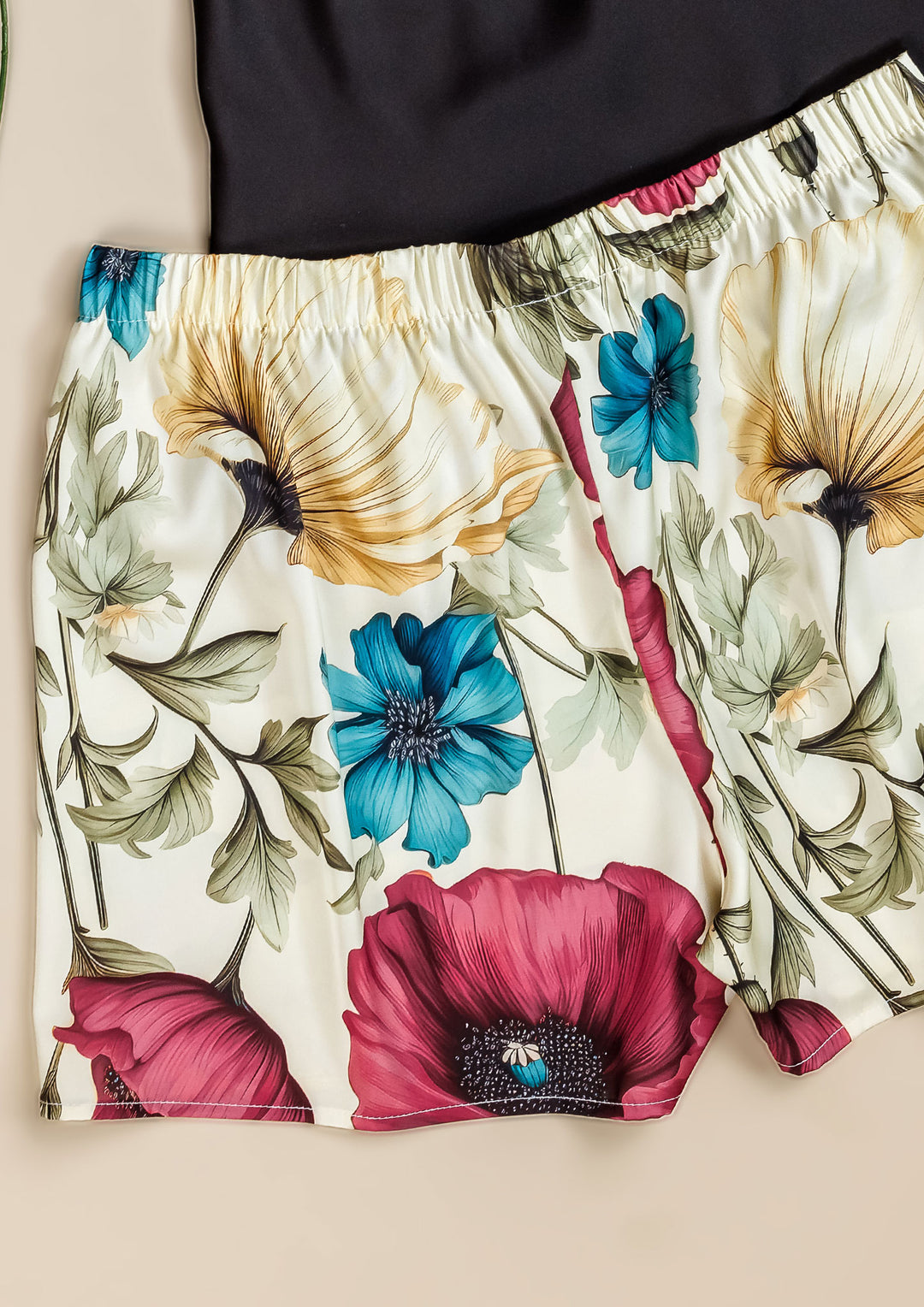 طقم بيجاما شورت ساتان