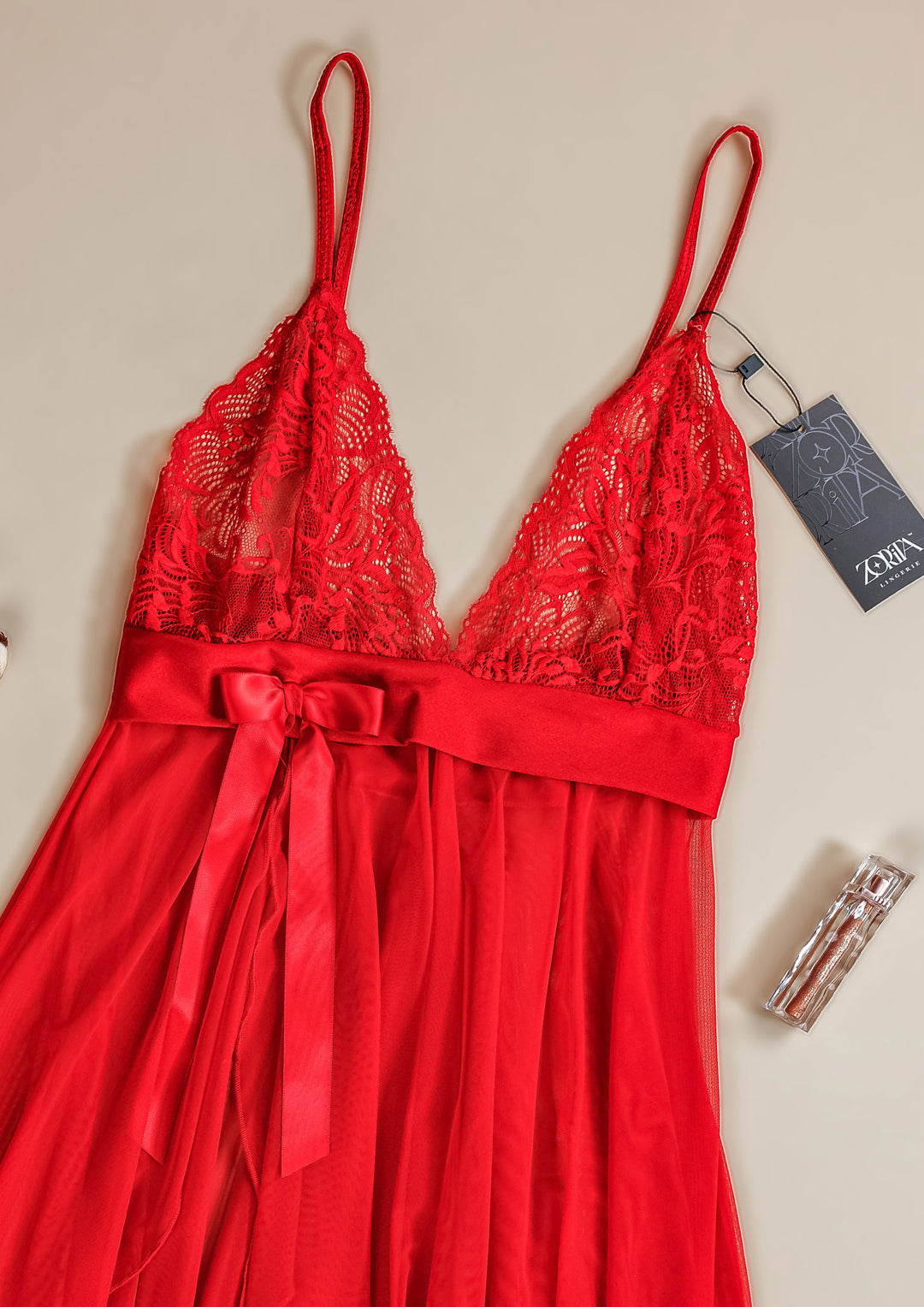 Lace Mesh Babydoll Lingerie