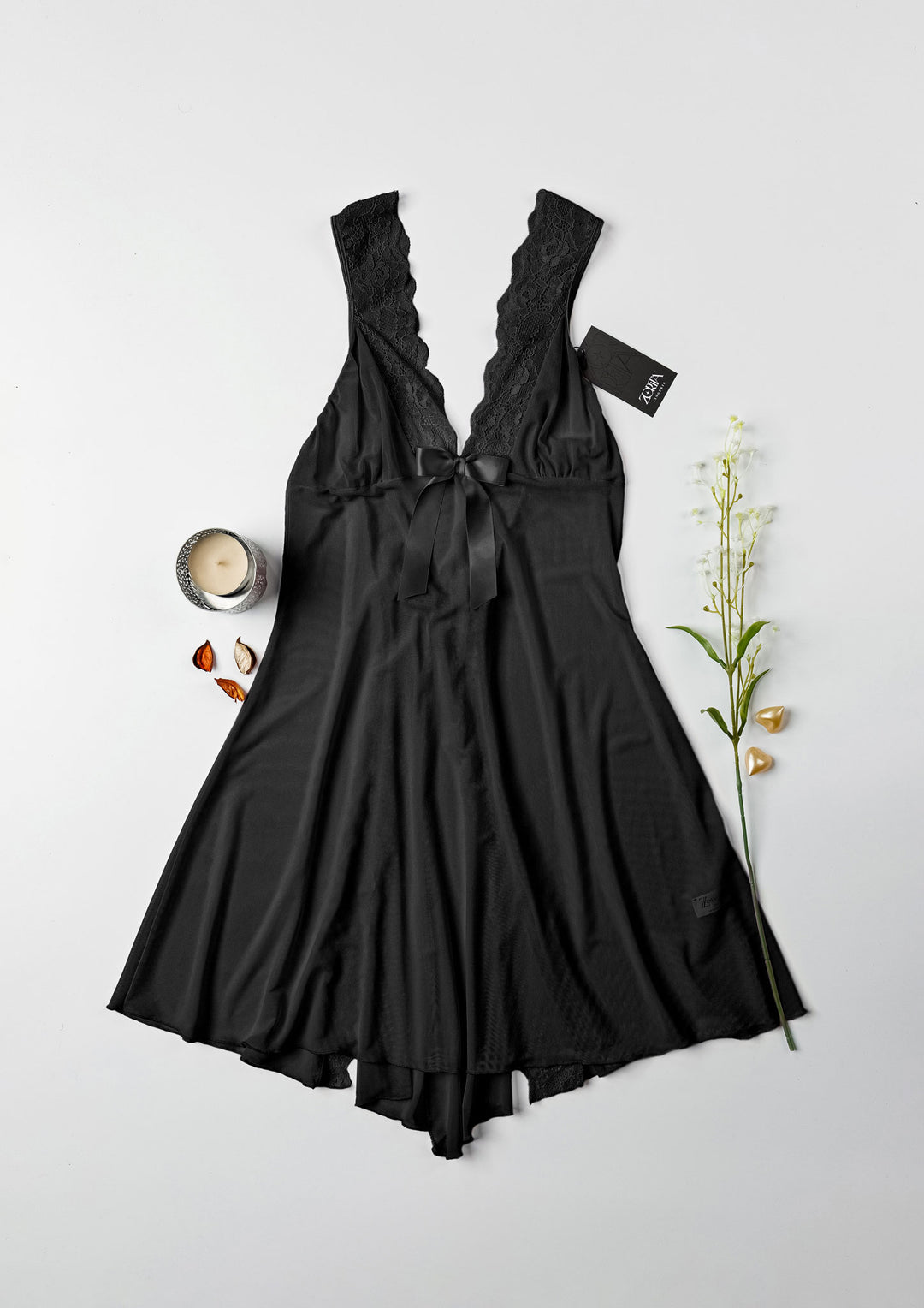 بيبي دول دانتيل انسيابي