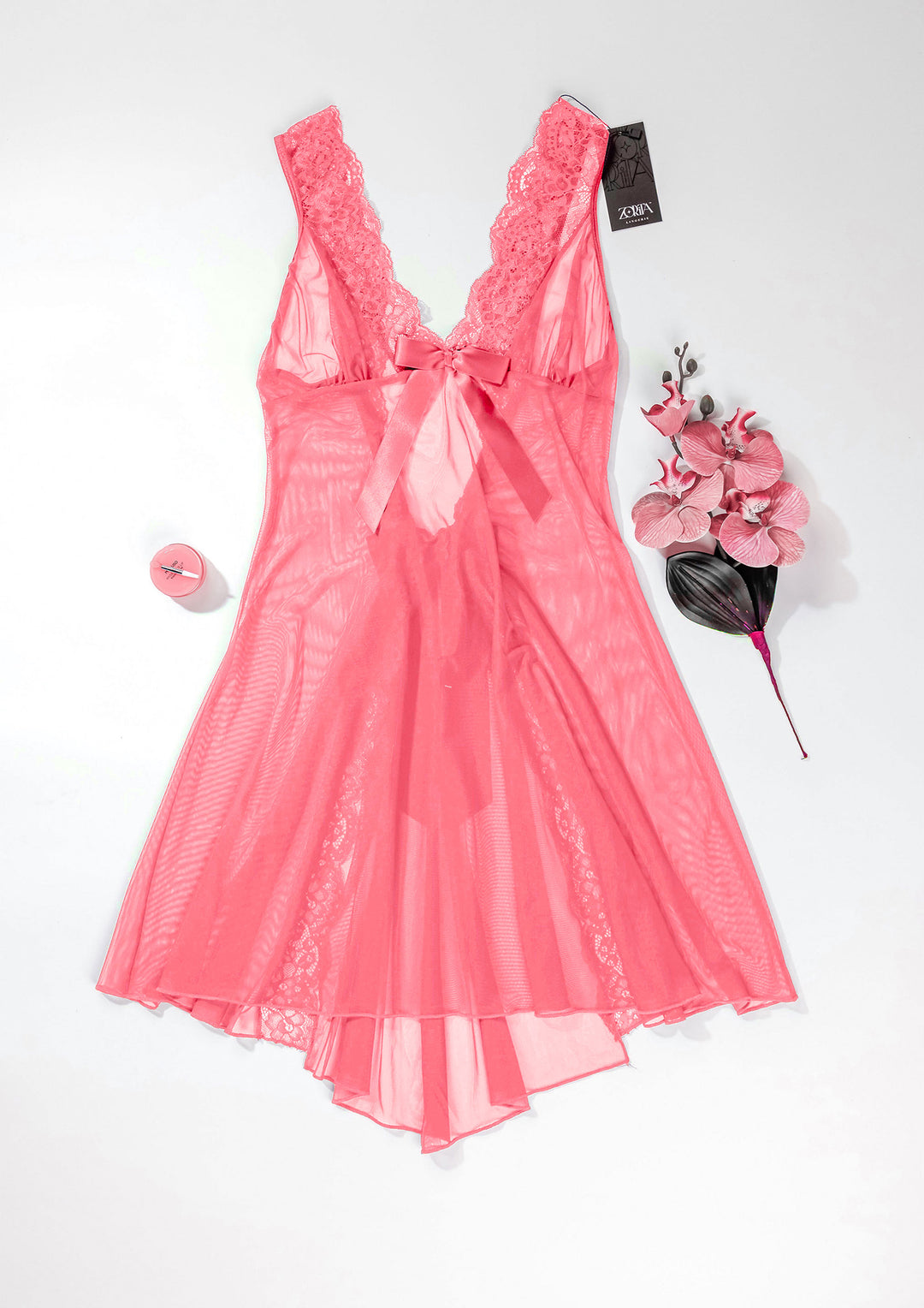 بيبي دول دانتيل انسيابي