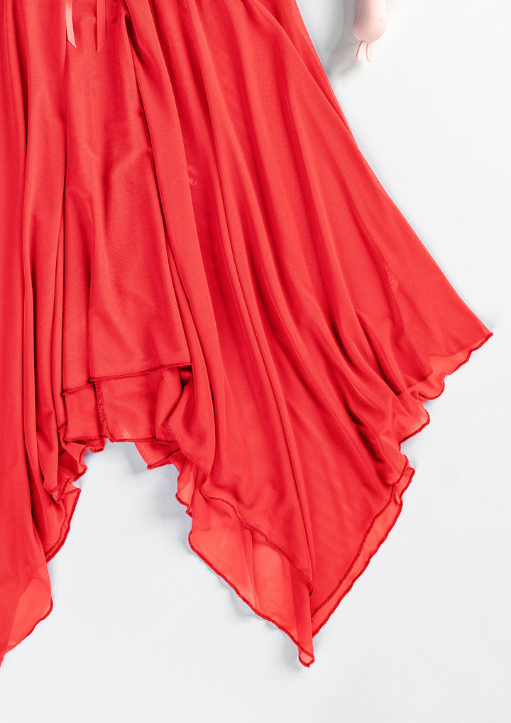 بيبي دول شبك بحواف دانتيل