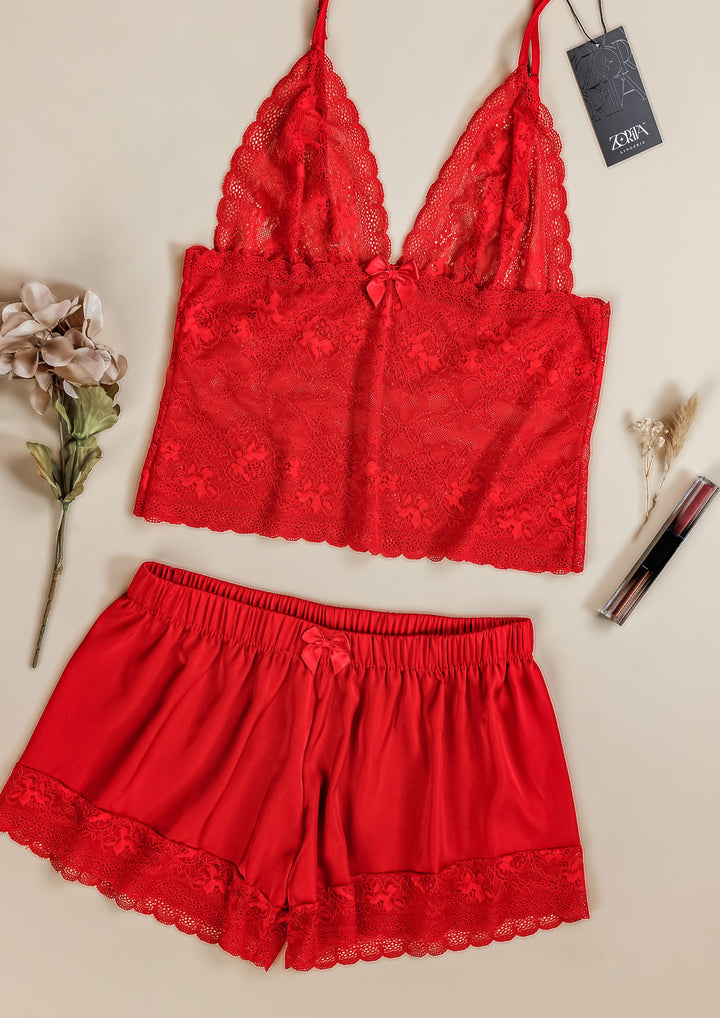 طقم بيجامة قصير 4261-25