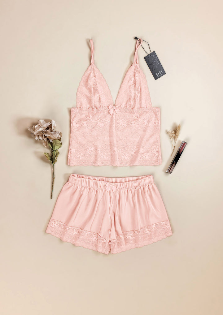 طقم بيجامة قصير 4261-25