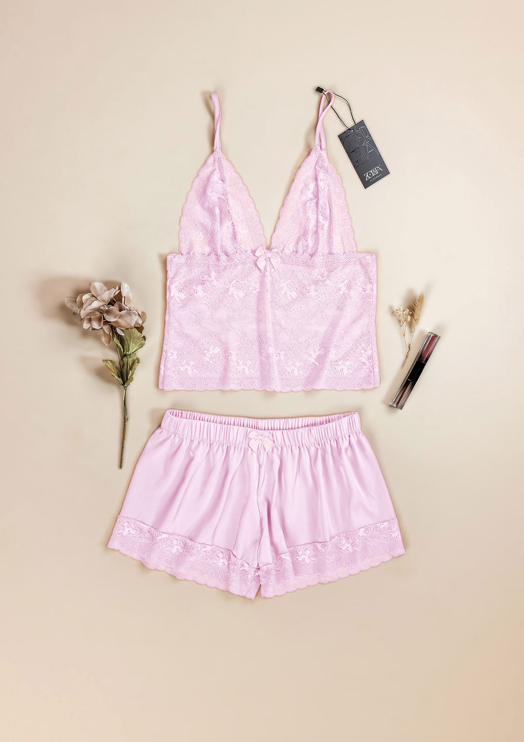 طقم بيجامة قصير 4261-25