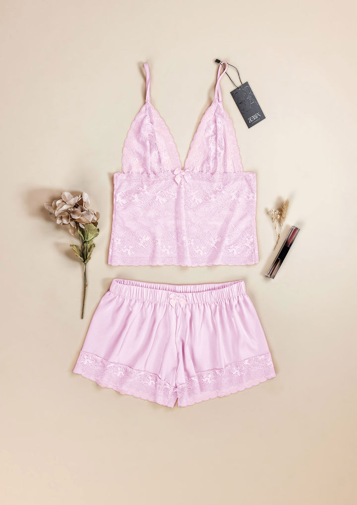 طقم بيجامة قصير 4261-25