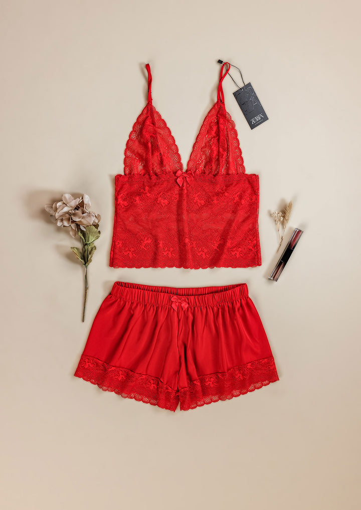 طقم بيجامة قصير 4261-25