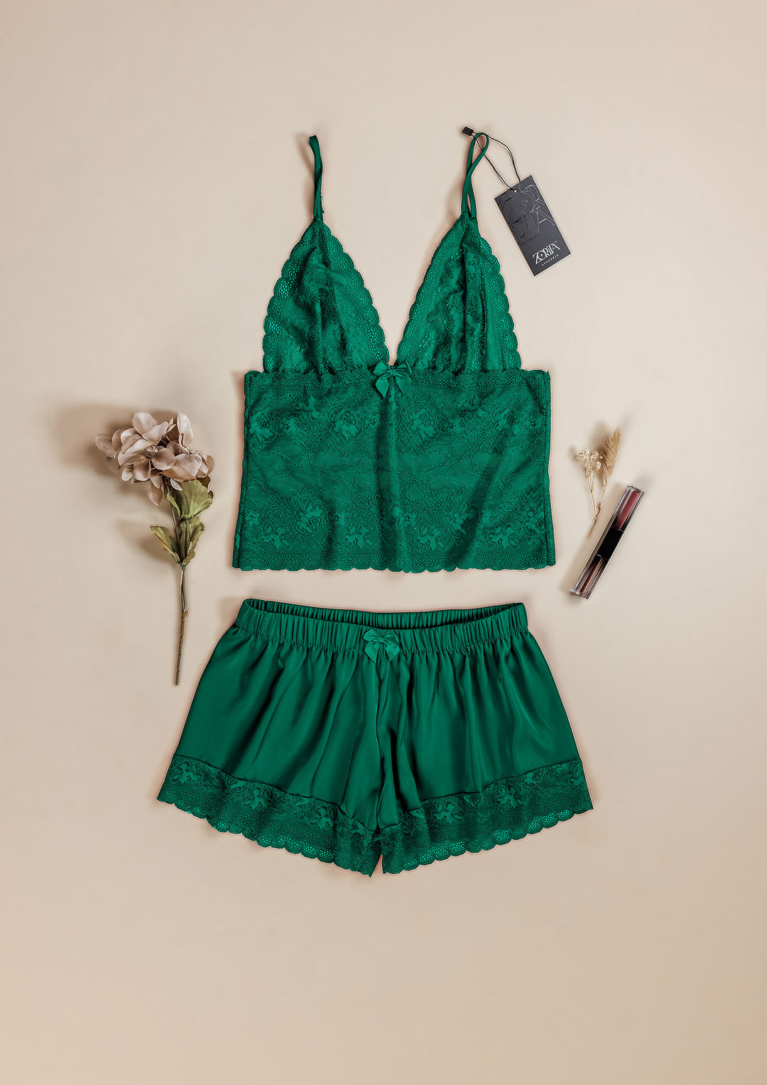 طقم بيجامة قصير 4261-25