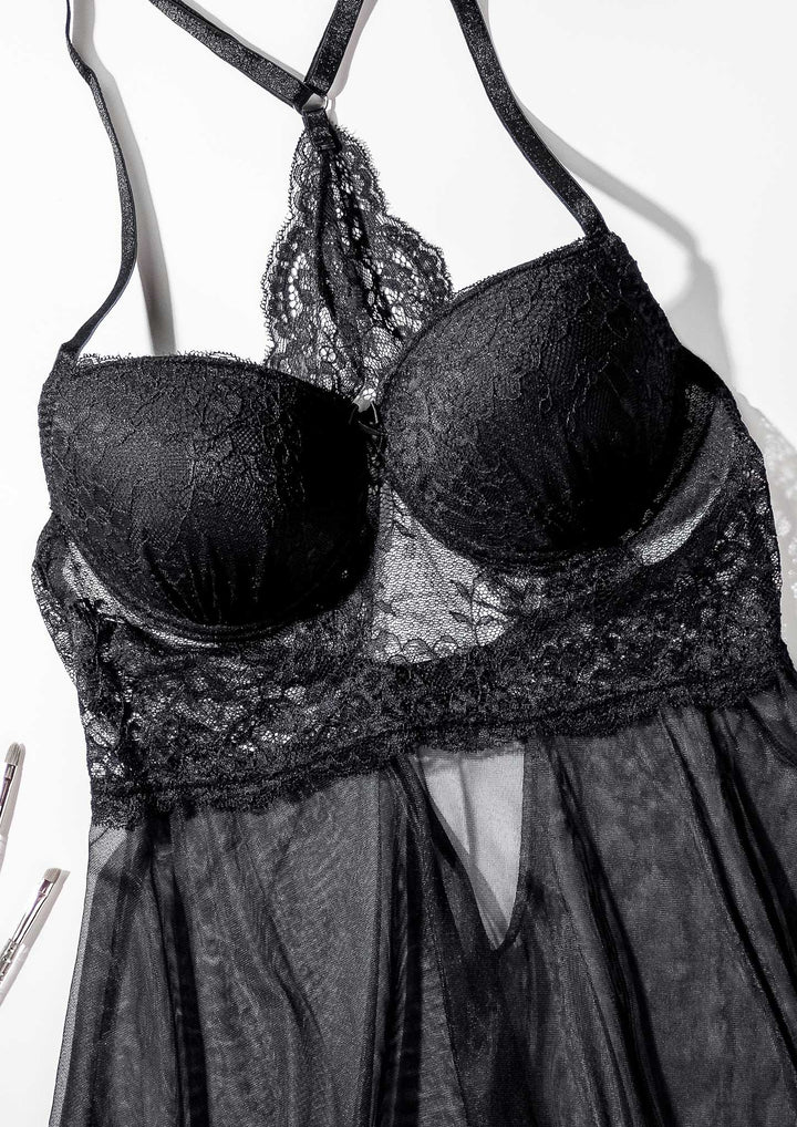 بيبي دول تول بحواف دانتيل