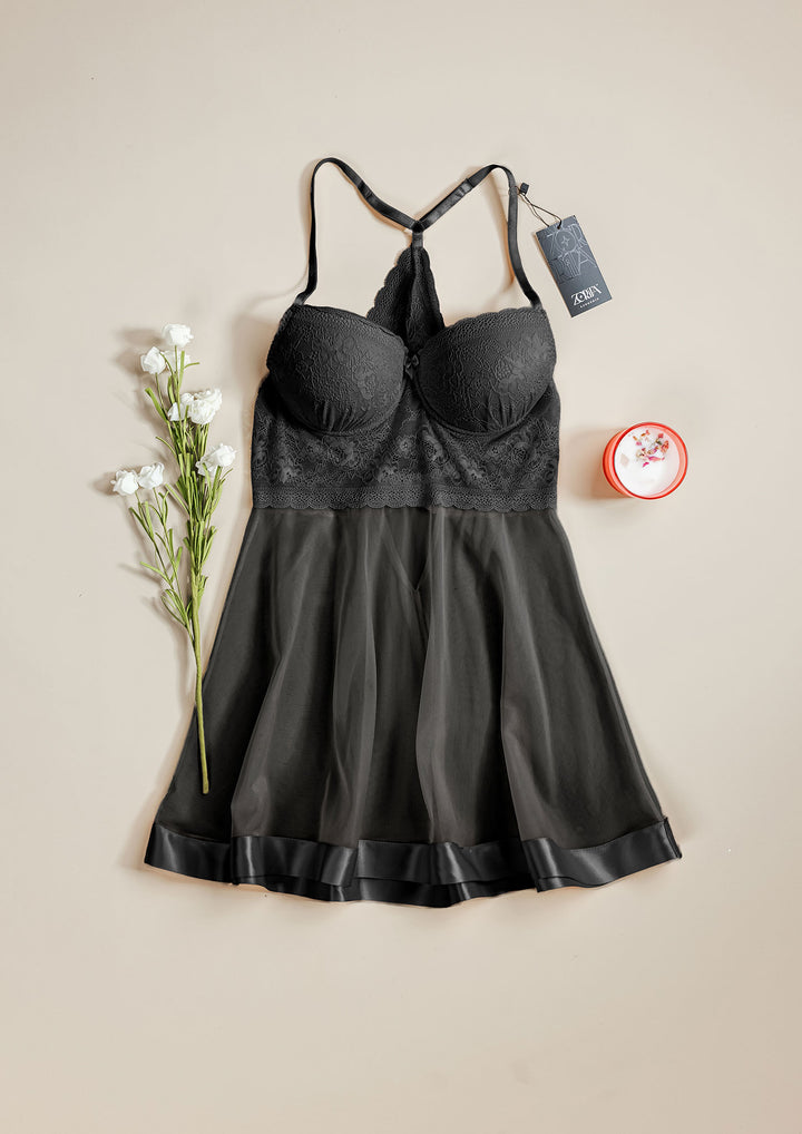 بيبي دول تول بحواف دانتيل