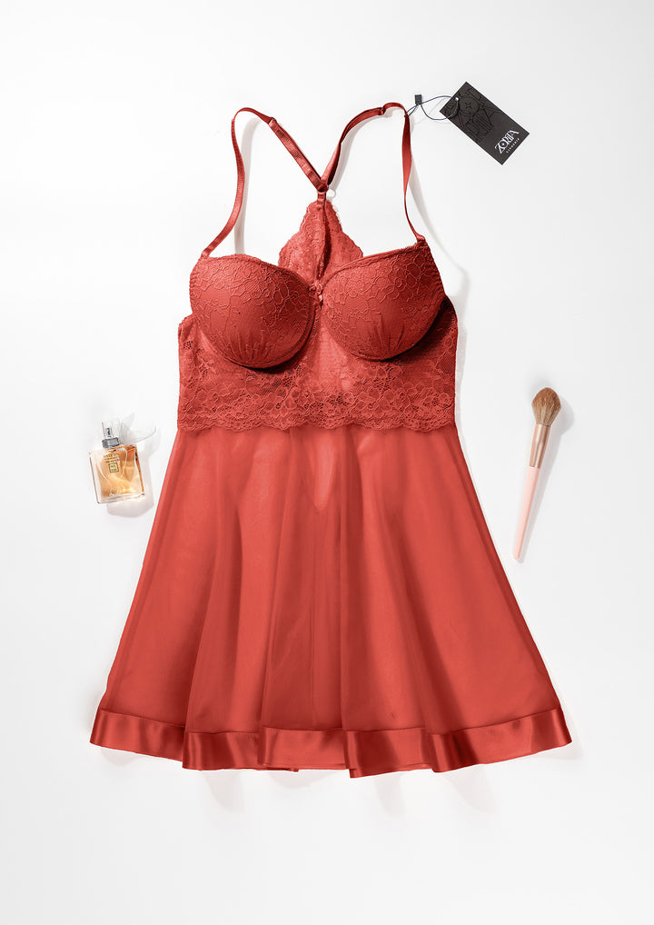 بيبي دول تول بحواف دانتيل