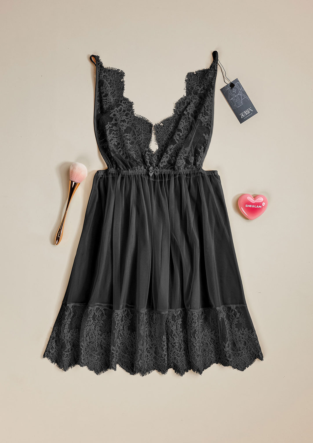 طقم بيبي دول دانتيل