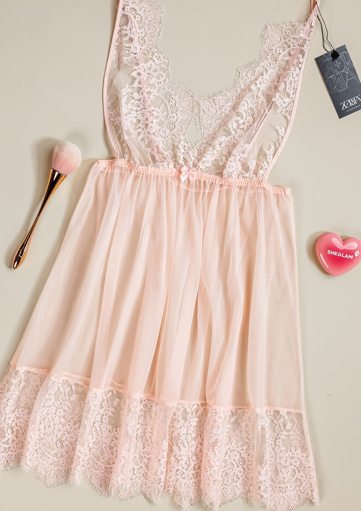 طقم بيبي دول دانتيل