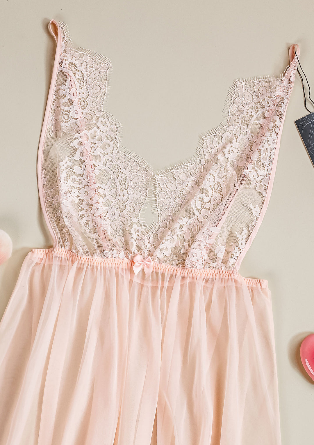 طقم بيبي دول دانتيل