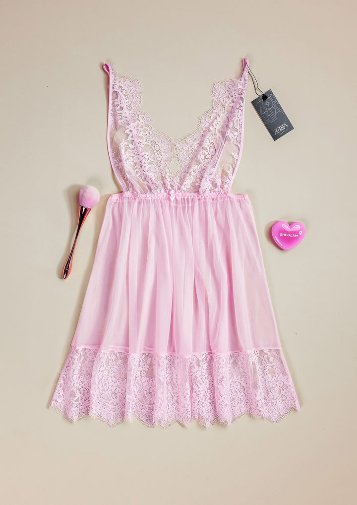 طقم بيبي دول دانتيل