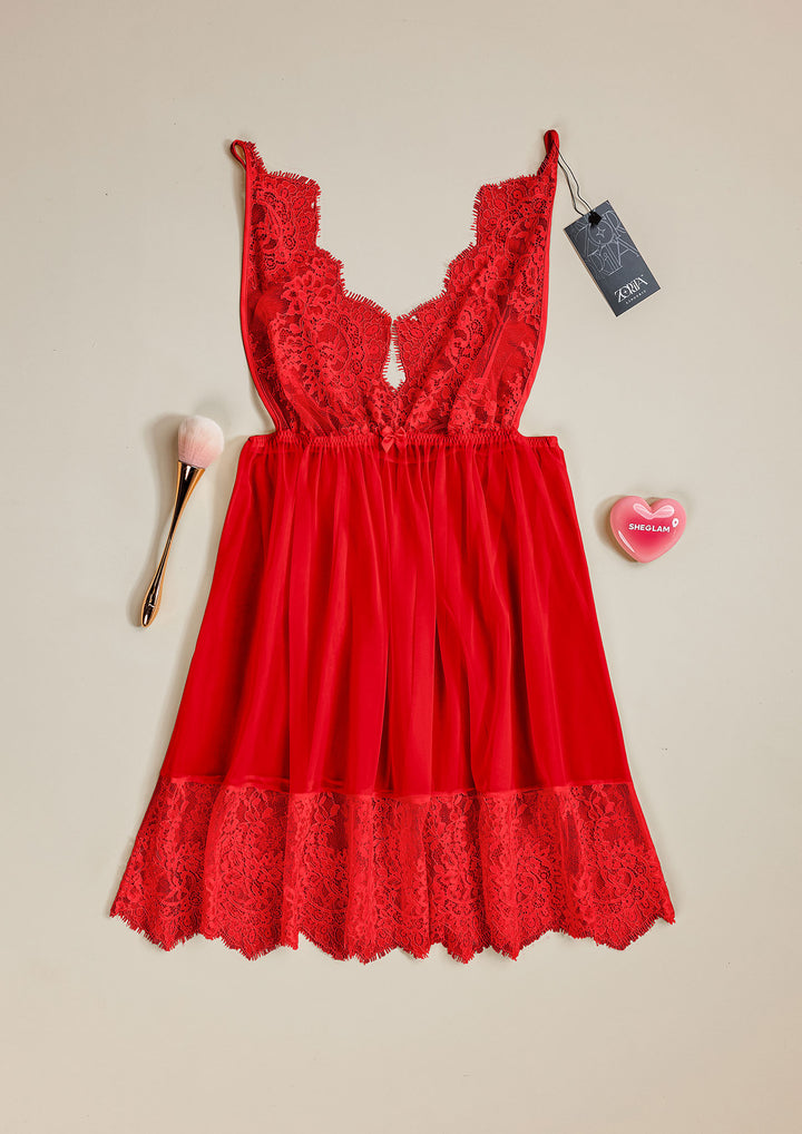 طقم بيبي دول دانتيل