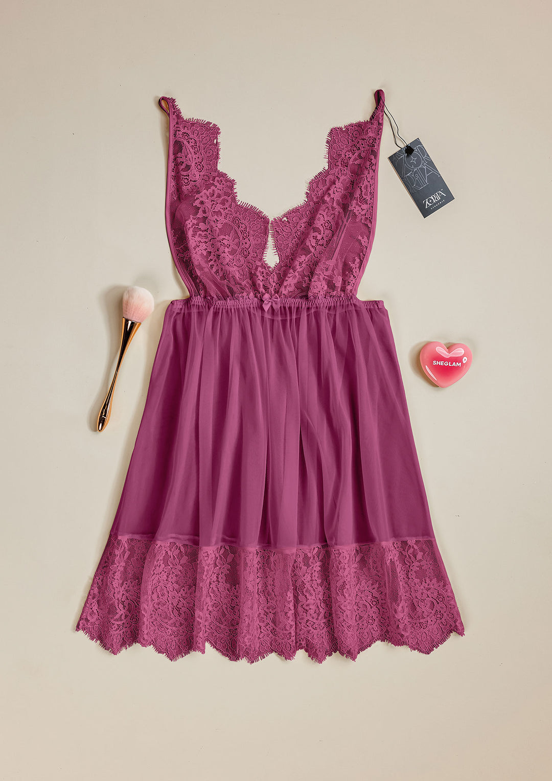 طقم بيبي دول دانتيل