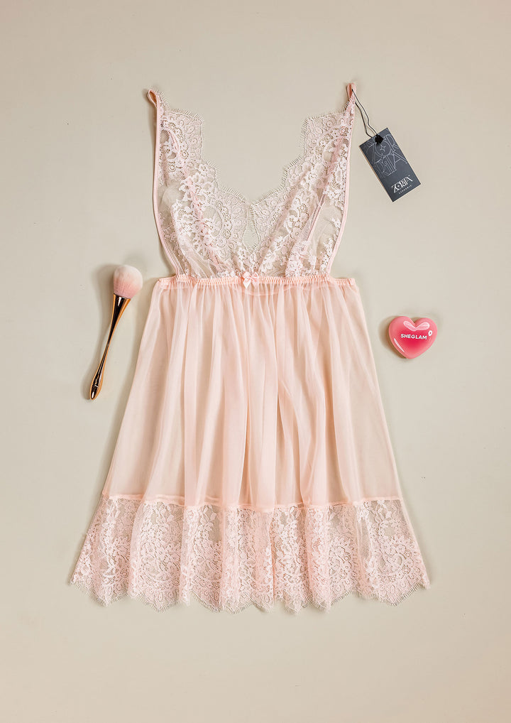 طقم بيبي دول دانتيل