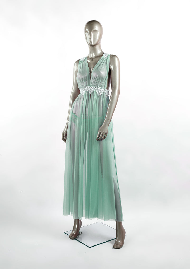 فستان تول شبكي