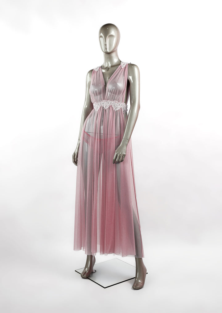 فستان تول شبكي