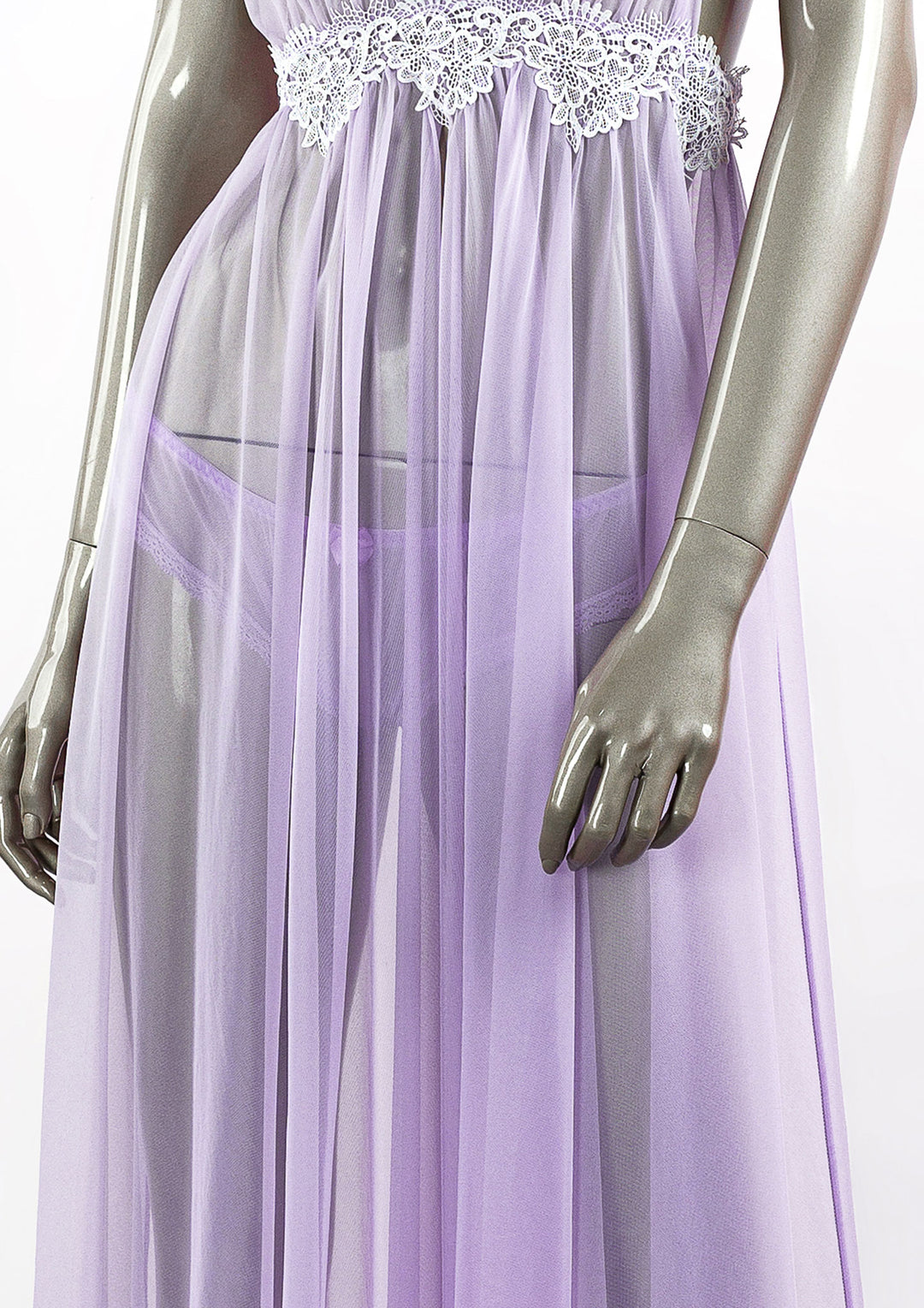 فستان تول شبكي