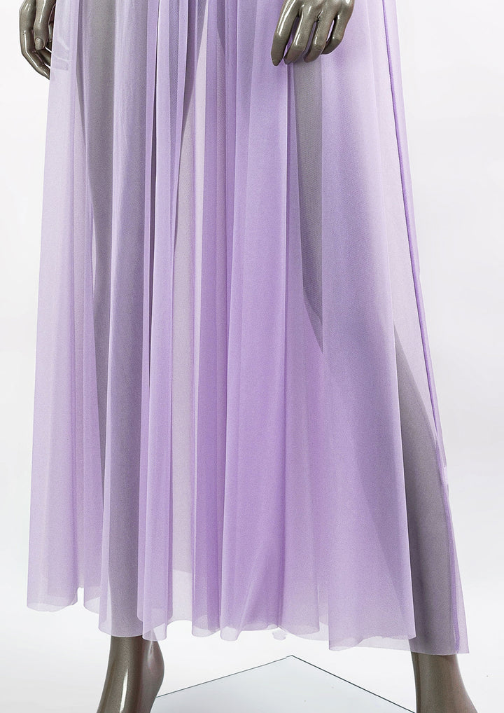 فستان تول شبكي