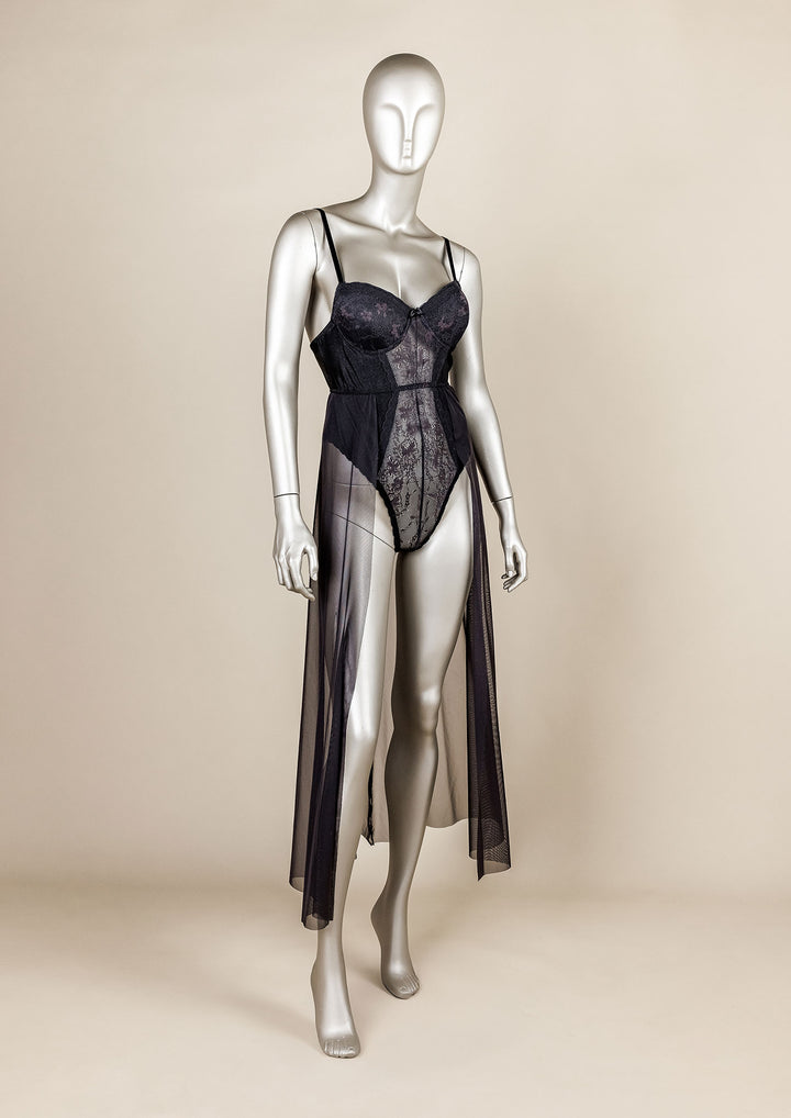 فستان تيدي دانتيل