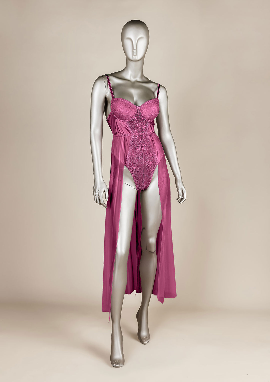 فستان تيدي دانتيل