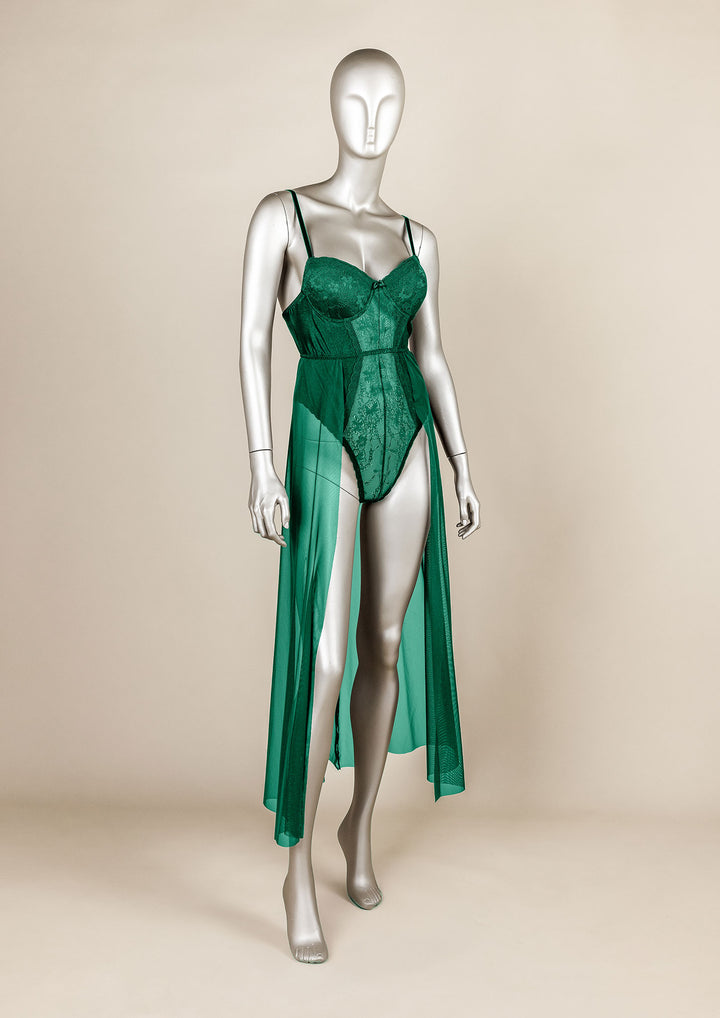 فستان تيدي دانتيل