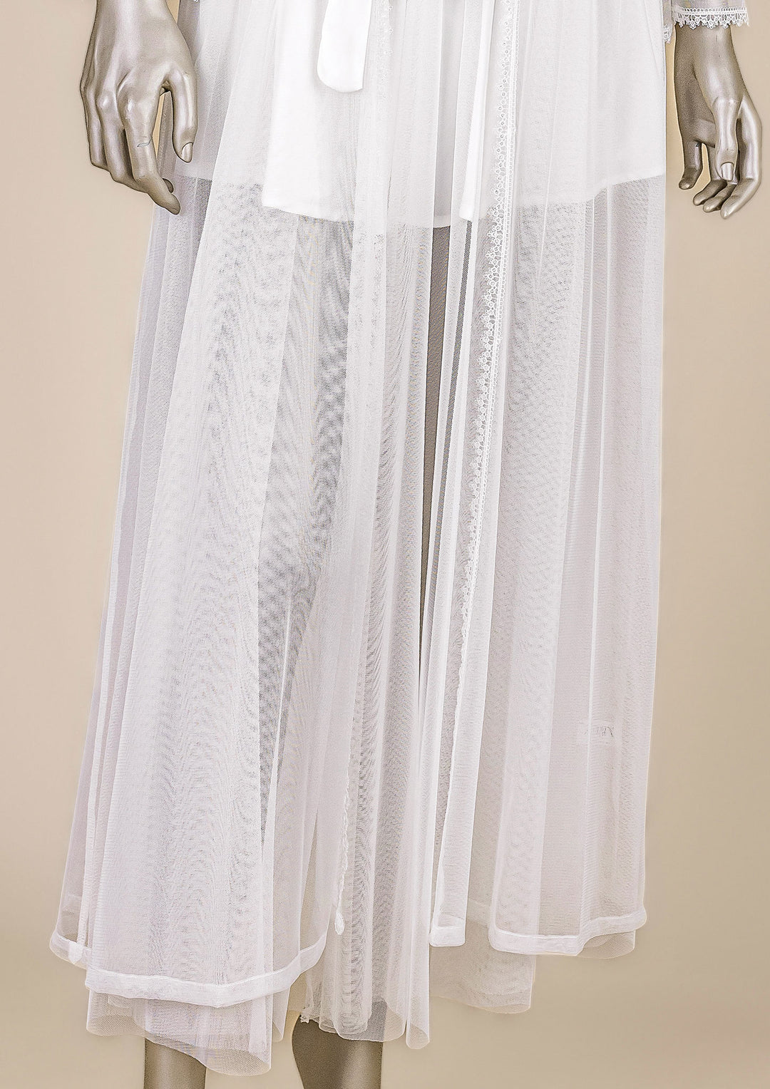 طقم لانجري ساتان للعروس