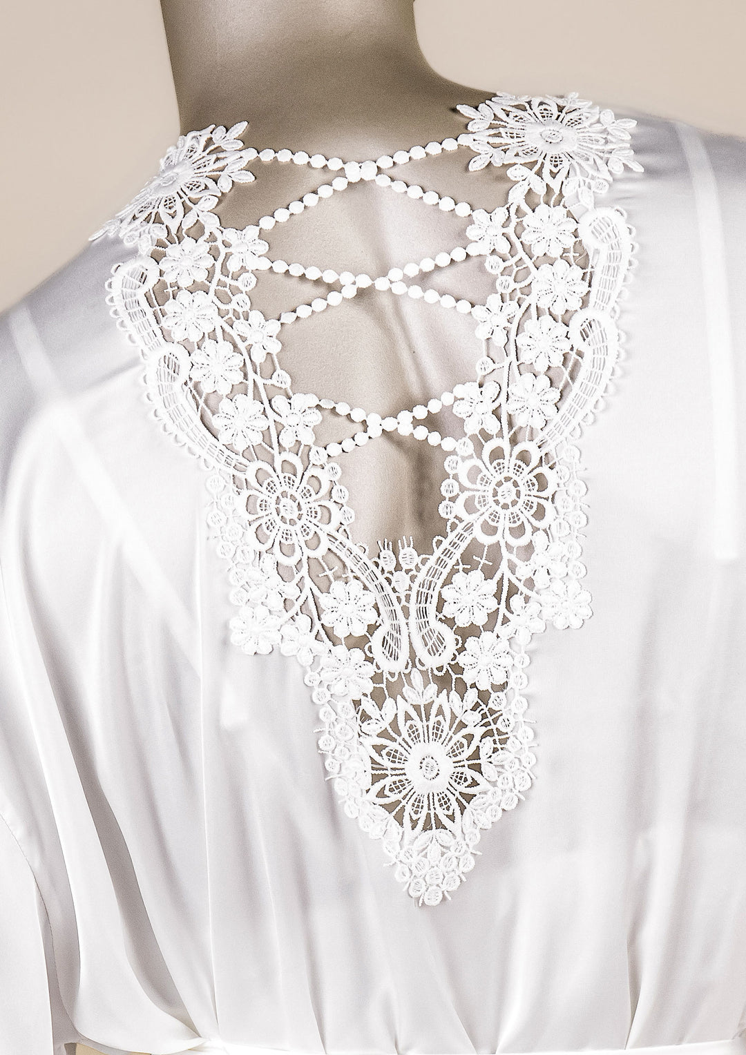 Satin Lace Bridal Lingerie Set