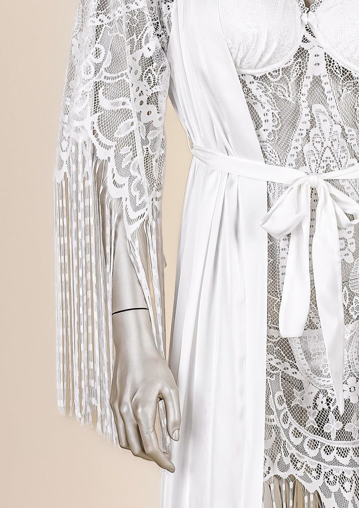 طقم لانجري دانتيل للعروس