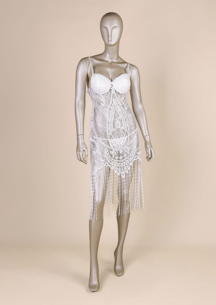 طقم لانجري دانتيل للعروس