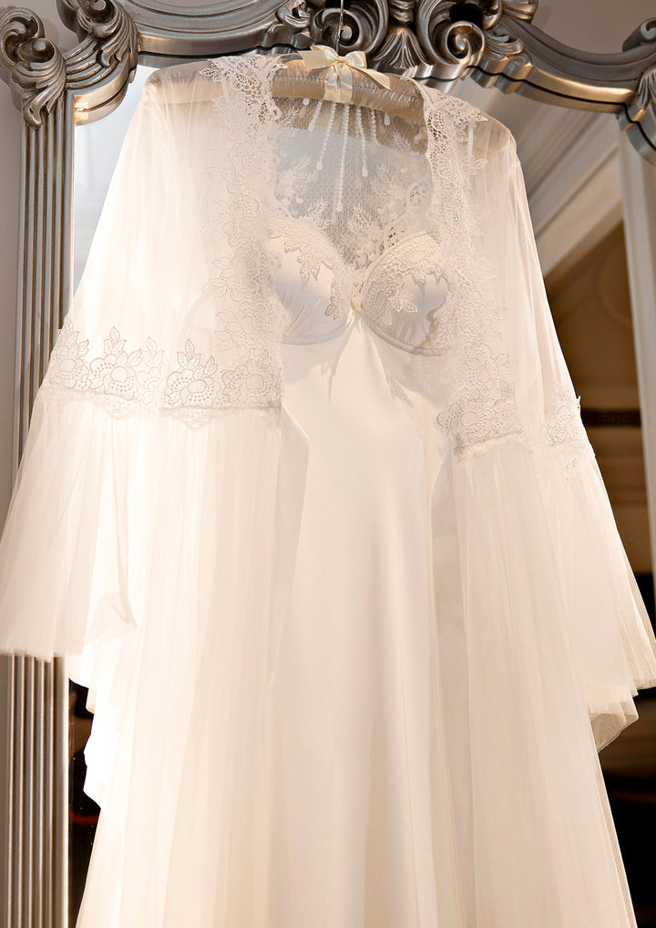 Lace Satin Bridal Lingerie Set