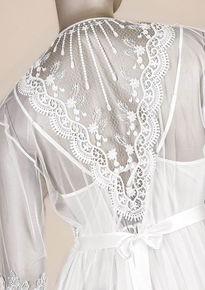 Lace Satin Bridal Lingerie Set