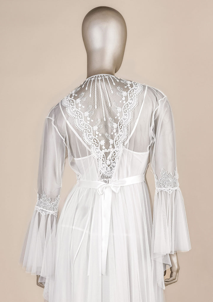 Lace Satin Bridal Lingerie Set