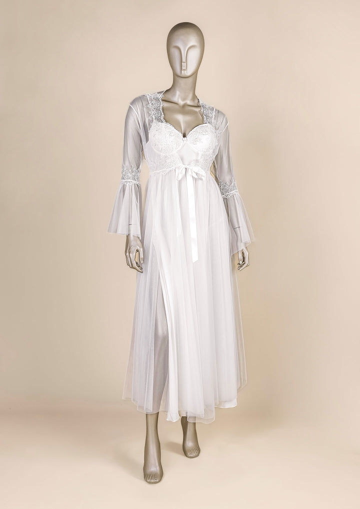 Lace Satin Bridal Lingerie Set