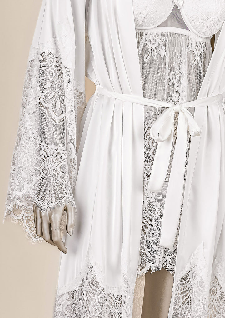 طقم لانجري دانتيل للعروس