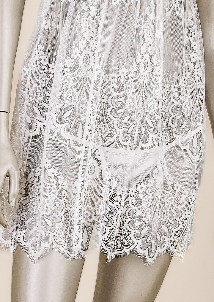 طقم لانجري دانتيل للعروس