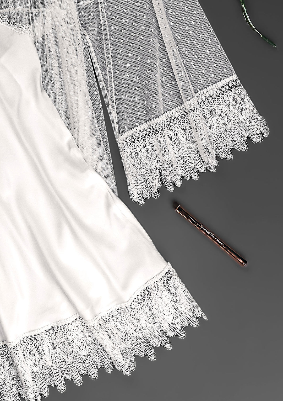 Bridal Lace Tulle Lingerie Set