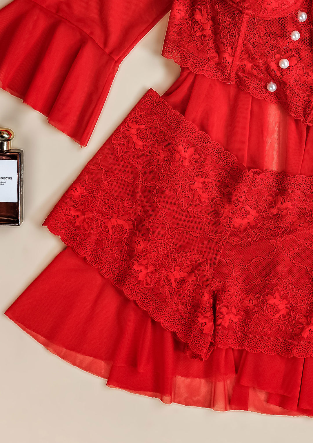 طقم روب دانتيل