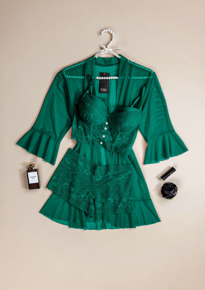 طقم روب دانتيل