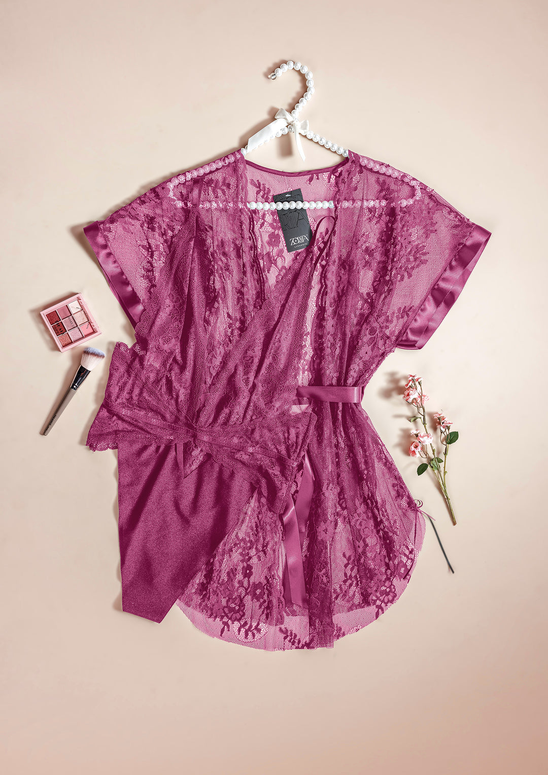 طقم روب و تيدي دانتيل