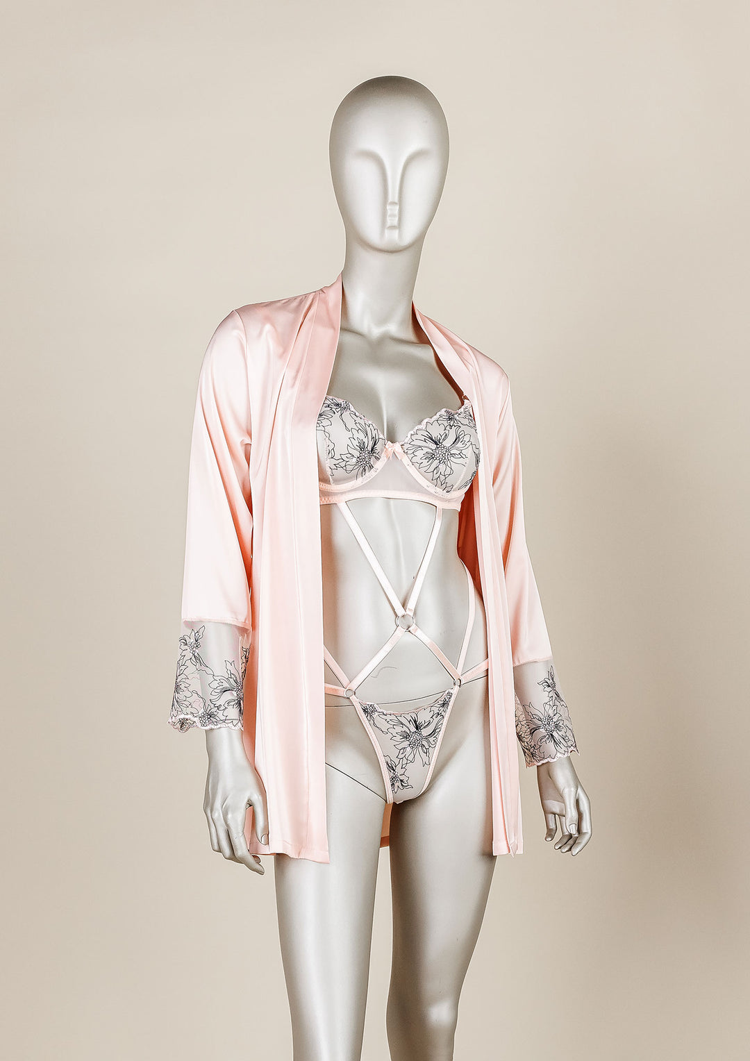 طقم روب و تيدي ساتان